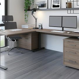 Bureau avec retour : le meuble qui a changé la donne pour les télétravailleurs