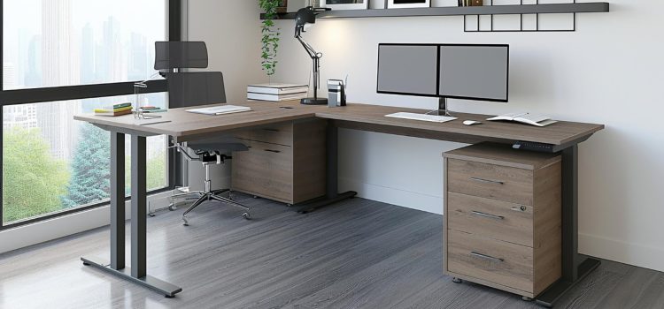Bureau avec retour : le meuble qui a changé la donne pour les télétravailleurs